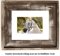 family horseback riding near me in Bluffdale, Utah